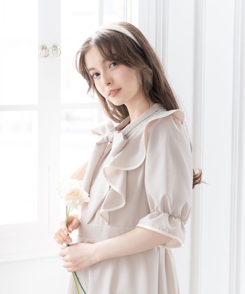 DearMyLoveRose（ディアマイラブローズ）の「カラーカチューシャ（その他ヘアアクセサリー・レディース・ホワイト/ブラック/レモンイエロー/グリーン/ラベンダー/ブルー/ベージュ・FREE）」の9枚目の写真