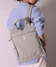(LF)【anello】2WAY 10ポケット トート型 リュック