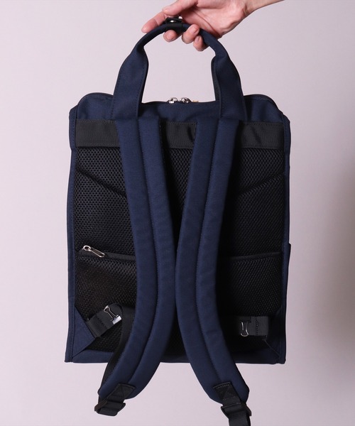 anello（アネロ）の「(LF)【anello】2WAY 10ポケット トート型 リュック（バックパック/リュック・レディース・ブラック/ネイビー/オリーブ/ブラック系その他/グレイッシュベージュ・ONE SIZE）」の20枚目の写真