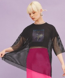 PUNYUS | 半袖メッシュトップス(Tシャツ/カットソー)