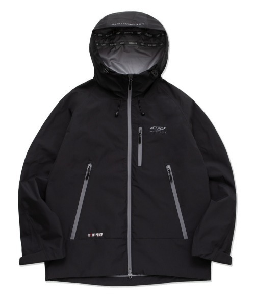 LMCの「【LMC】ACTIVE GEAR 3L WP SHIELD JACKET / エルエムシー アクティブ ギア ３L WP シールド ジャケット（マウンテンパーカー・メンズ・ブラック/グレー・1/2）」の2枚目の写真