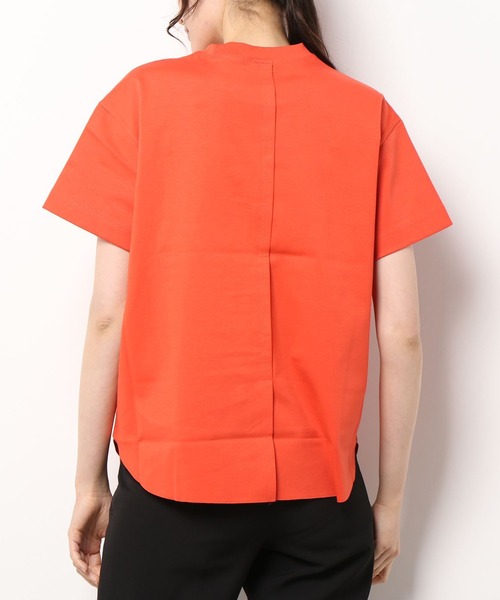 Lui's（ルイス）の「裾切替Tシャツ（Tシャツ/カットソー・レディース・オフホワイト/ブラック/ブルー系その他/オレンジ・FREE）」の10枚目の写真