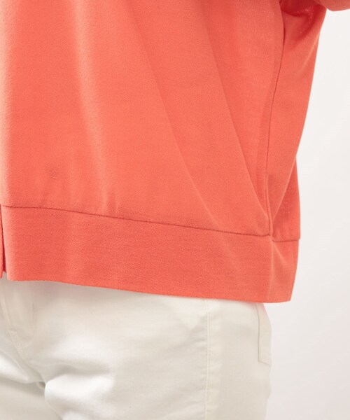 DRESKIP（ドレスキップ）の「◆【洗える】Vネックドルマンカーディガン（カーディガン/ボレロ・レディース・ブラック/オフホワイト/オレンジ/グリーン・02/03）」の14枚目の写真