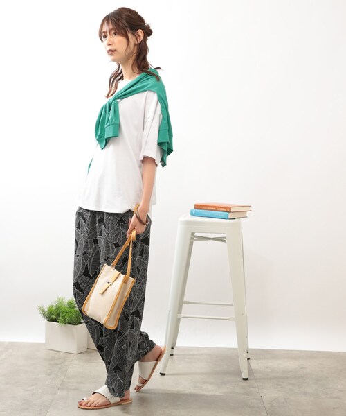 DRESKIP（ドレスキップ）の「◆【洗える】Vネックドルマンカーディガン（カーディガン/ボレロ・レディース・ブラック/オフホワイト/オレンジ/グリーン・02/03）」の21枚目の写真