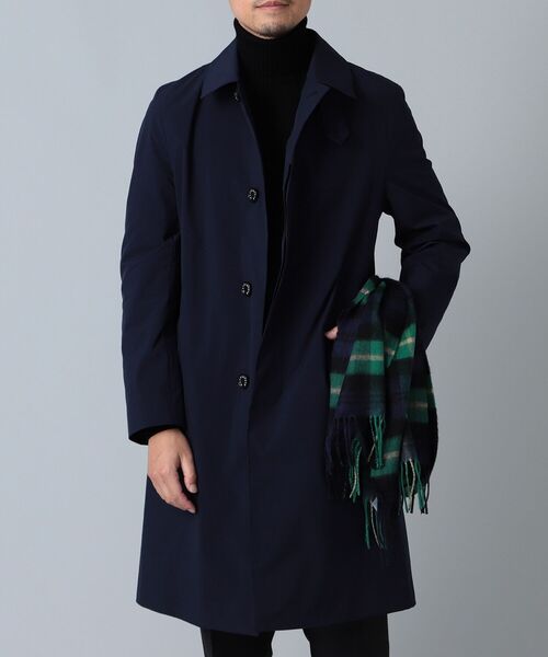 Mackintosh（マッキントッシュ）の「MACKINTOSH / NEW DUNKELD ステンカラーコート（ステンカラーコート・メンズ・ネイビー/ベージュ・38/34/40/36）」の4枚目の写真