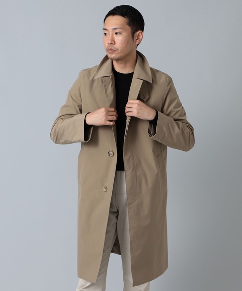 Mackintosh（マッキントッシュ）の「MACKINTOSH / NEW DUNKELD ステンカラーコート（ステンカラーコート・メンズ・ネイビー/ベージュ・38/34/40/36）」の14枚目の写真