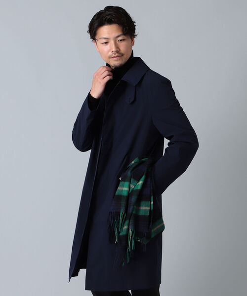 Mackintosh（マッキントッシュ）の「MACKINTOSH / NEW DUNKELD ステンカラーコート（ステンカラーコート・メンズ・ネイビー/ベージュ・38/34/40/36）」の13枚目の写真