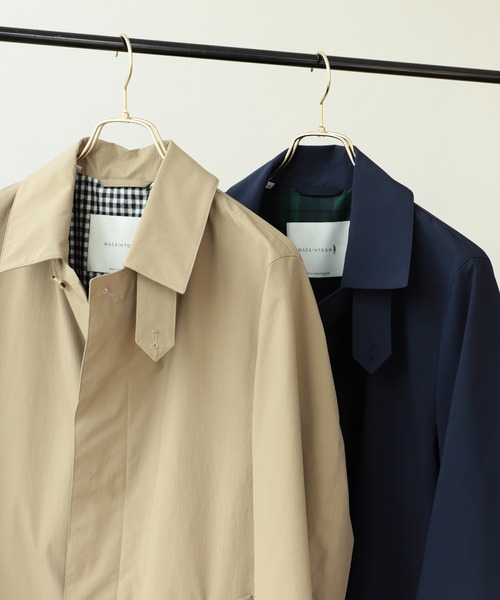 Mackintosh（マッキントッシュ）の「MACKINTOSH / NEW DUNKELD ステンカラーコート（ステンカラーコート・メンズ・ネイビー/ベージュ・38/34/40/36）」の15枚目の写真
