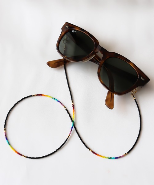 MIXTO（ミスト）の「【Lino】グラス・イヤホン・マスクチェーン・ネックレス（ネックレス・レディース・ホワイト/ブラック/ブラウン・ONE SIZE）」の12枚目の写真