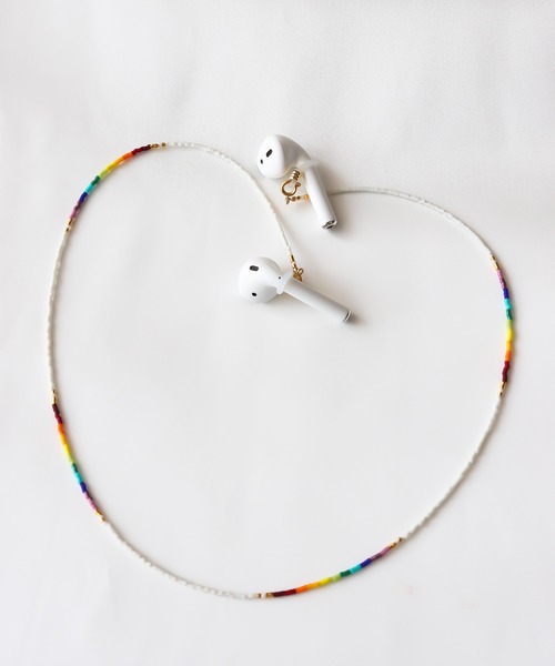 MIXTO（ミスト）の「【Lino】グラス・イヤホン・マスクチェーン・ネックレス（ネックレス・レディース・ホワイト/ブラック/ブラウン・ONE SIZE）」の16枚目の写真