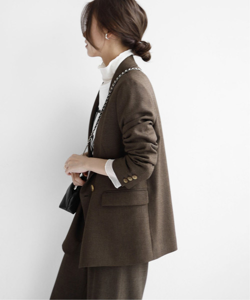 追加》シャークツイードテーラドジャケット（テーラードジャケット