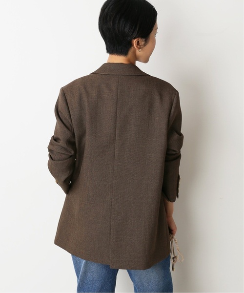 【試着のみ美品】ジャーナルスタンダード シャークツイードテーラドジャケット 36 JOURNAL STANDARD relume（ジャーナルスタンダード レリューム