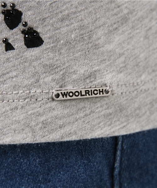 HELIOPOLE(エリオポール)の「【WEB限定】WOOLRICH デザインプリントハーフスリーブカットソー(Tシャツ/カットソー・レディース・ホワイト/グレー/グレー系その他・SMALL)」の10枚目の写真
