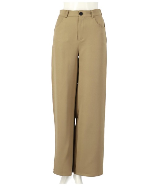 ANAP（アナップ）の「ワイドシルエットスラックス（スラックス・レディース・ベージュ/グリーン/ダークグレー/ブラック/アイボリー・FREE）」の19枚目の写真