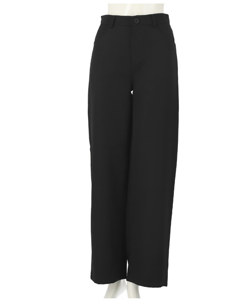 ANAP（アナップ）の「ワイドシルエットスラックス（スラックス・レディース・ベージュ/グリーン/ダークグレー/ブラック/アイボリー・FREE）」の17枚目の写真