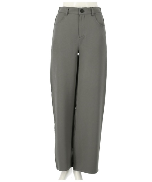 ANAP（アナップ）の「ワイドシルエットスラックス（スラックス・レディース・ベージュ/グリーン/ダークグレー/ブラック/アイボリー・FREE）」の13枚目の写真