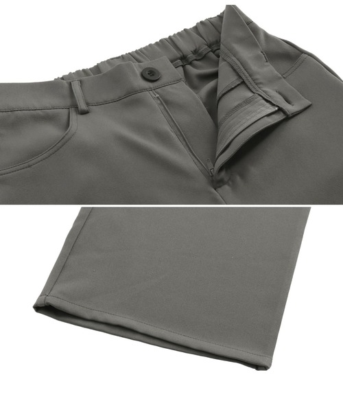 ANAP（アナップ）の「ワイドシルエットスラックス（スラックス・レディース・ベージュ/グリーン/ダークグレー/ブラック/アイボリー・FREE）」の12枚目の写真