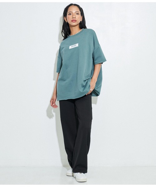 ANAP（アナップ）の「ワイドシルエットスラックス（スラックス・レディース・ベージュ/グリーン/ダークグレー/ブラック/アイボリー・FREE）」の22枚目の写真