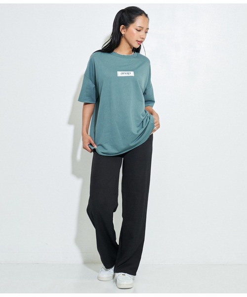 ANAP（アナップ）の「ワイドシルエットスラックス（スラックス・レディース・ベージュ/グリーン/ダークグレー/ブラック/アイボリー・FREE）」の21枚目の写真