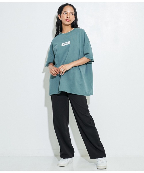 ANAP（アナップ）の「ワイドシルエットスラックス（スラックス・レディース・ベージュ/グリーン/ダークグレー/ブラック/アイボリー・FREE）」の20枚目の写真