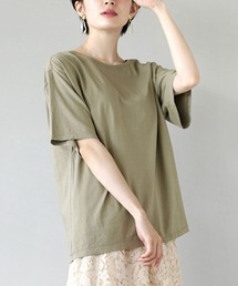 サスティナブルコットン クルーネックTシャツ