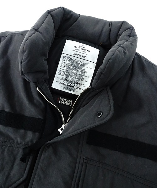 EGO TRIPPING（エゴトリッピング）の「mcg3090-M69 BODYARMOUR VEST ベスト（ベスト・メンズ・ベージュ/ブラック・46/48）」の7枚目の写真