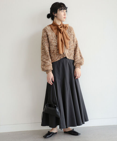 Ray BEAMS（レイビームス）の「RBS / ボウ カラー ブラウス（シャツ/ブラウス・レディース・ブラック/カーキ・ONE SIZE）」の6枚目の写真