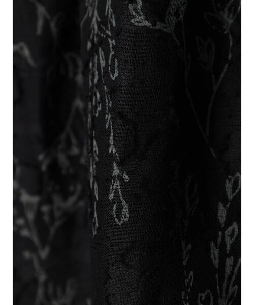 Green　Parks（グリーンパークス）の「ジャガードロングスカート（スカート・レディース・カーキ/ブラック・FREE）」の18枚目の写真