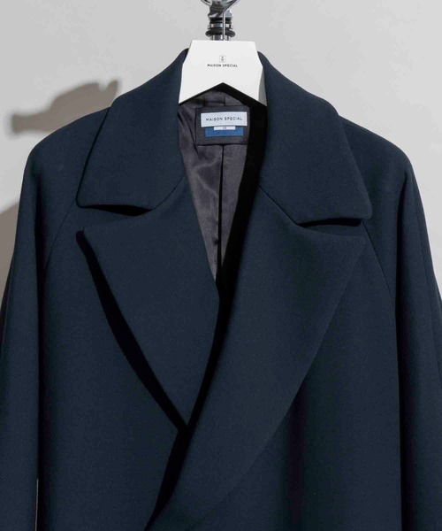 MAISON SPECIAL トリプルクロスプライムオーバーダブルコート NVY MAISON SPECIAL トリプルクロスプライムオーバーダブルコート