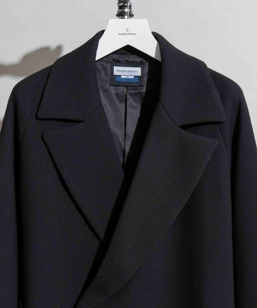 Maison Special ダブルチェスターコート　ネイビー Maison Special ダブルチェスターコート ネイビー ジャケット