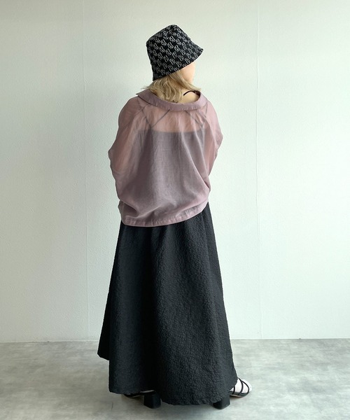 w closet（ダブルクローゼット）の「モノグラムバケットハット（ハット・レディース・ブラック/ベージュ・FREE）」の13枚目の写真