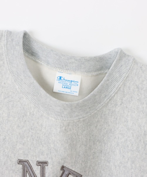 Champion(チャンピオン)の「【Champion/チャンピオン】メンズ リバースウィーブ(R) クルーネックスウェットシャツ(スウェット・メンズ・イエロー系その他/シルバーグレー/アーミー/ブルー系その他/ブラック・X-LARGE/MEDIUM/SMALL/LARGE)」の17枚目の写真