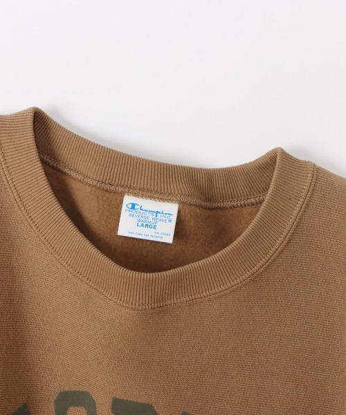 Champion(チャンピオン)の「【Champion/チャンピオン】メンズ リバースウィーブ(R) クルーネックスウェットシャツ(スウェット・メンズ・イエロー系その他/シルバーグレー/アーミー/ブルー系その他/ブラック・X-LARGE/MEDIUM/SMALL/LARGE)」の20枚目の写真