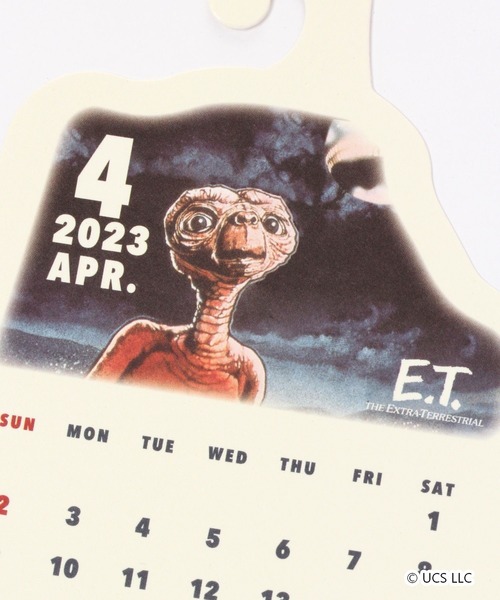 注目の福袋！ セール】【E.T.】コラボ 2023年ハンギングカレンダー SF・ファンタジー・ホラー