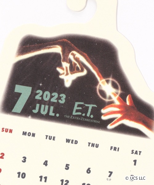 セール】【E.T.】コラボ 2023年ハンギングカレンダー