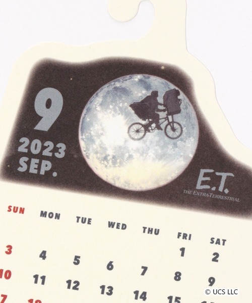 セール】【E.T.】コラボ 2023年ハンギングカレンダー