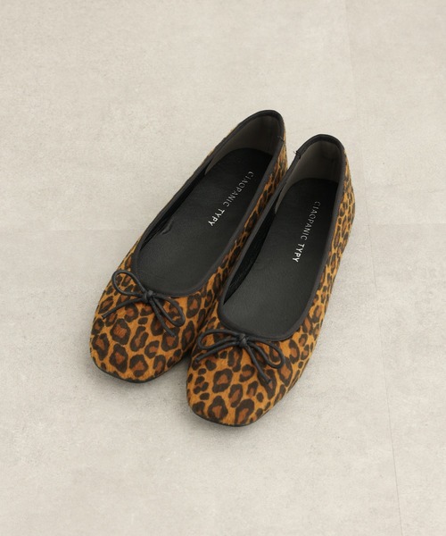 CIAOPANIC TYPY(チャオパニックティピー)の「スクエアトゥバレエシューズ(バレエシューズ・レディース・ブラック/ベージュ/ブラウン/シルバー/オレンジ・37/38/39/36)」の12枚目の写真