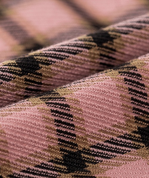 aimoha（アイモハ）の「チェック柄セミフレアスラックス（スラックス・レディース・ピンク・LARGE/X-LARGE/SMALL/MEDIUM）」の8枚目の写真