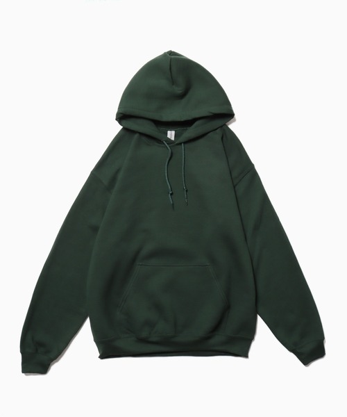 GILDAN（ギルダン）の「GILDAN/ギルダン オーバーサイズ スウェット プルオーバーパーカー フーディー 裏起毛（パーカー・メンズ・ライム/ブラック/レッド/ホワイト/パープル/サンドベージュ/ネイビー/カーキ/グレー/オレンジ/マルーン/ロイヤルブルー/ダークグリーン/ダークブラウン/ベージュ/ミント/ライトパープル/ピンク/グリーン/ゴールド・M/L/S/XL/2XL）」の7枚目の写真