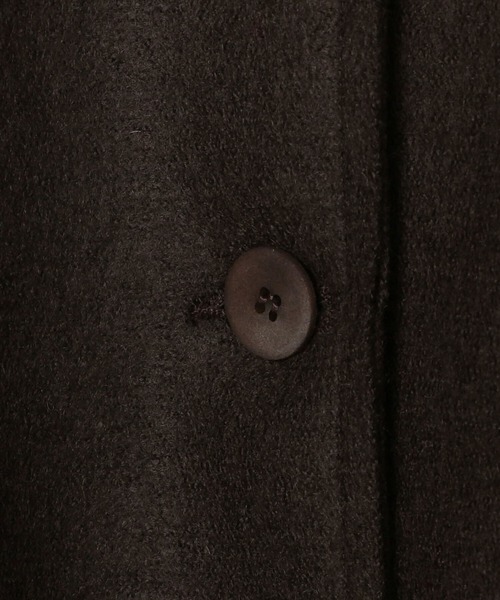 Bshop（ビショップ）の「isabella clementini | ウール オーバーサイズジャケット WOMEN（テーラードジャケット・レディース・ダークブラウン・42）」の14枚目の写真