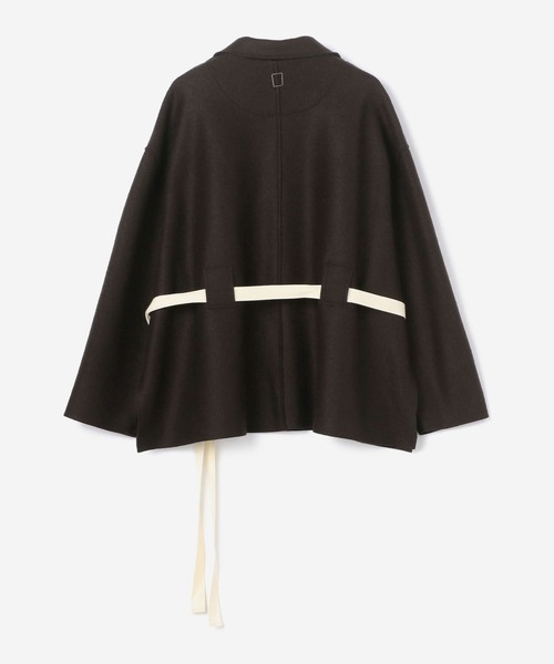 Bshop（ビショップ）の「isabella clementini | ウール オーバーサイズジャケット WOMEN（テーラードジャケット・レディース・ダークブラウン・42）」の9枚目の写真