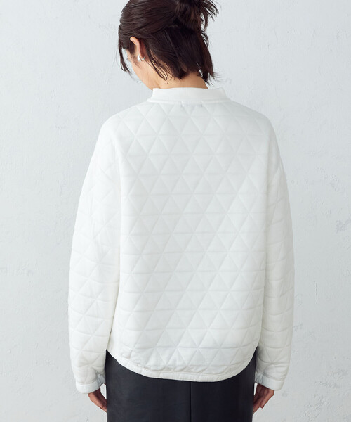 COMME CA ISM(コムサイズム)の「キルティング ブルゾン(ブルゾン・レディース・オレンジ/アイボリー/ブラック・MEDIUM/LARGE)」の17枚目の写真