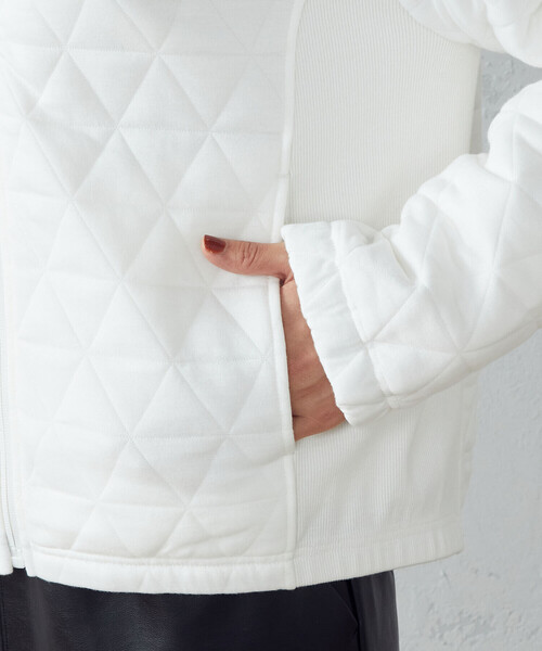 COMME CA ISM(コムサイズム)の「キルティング ブルゾン(ブルゾン・レディース・オレンジ/アイボリー/ブラック・MEDIUM/LARGE)」の19枚目の写真