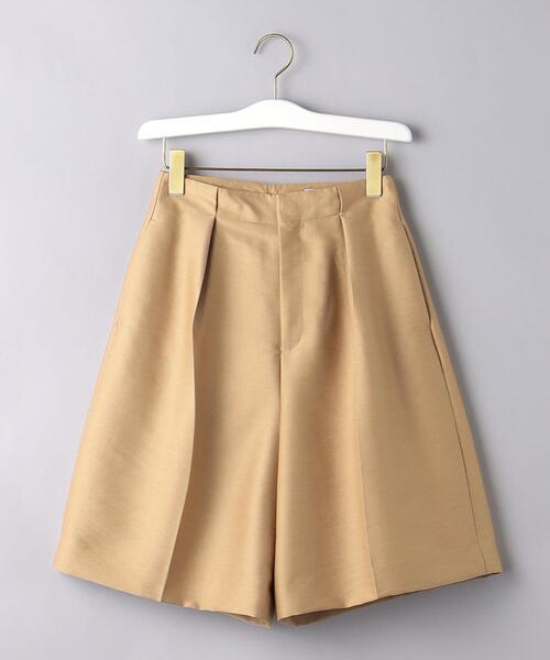 UNITED ARROWS(ユナイテッドアローズ)の「P/W タック ショートパンツ(その他パンツ・レディース・ブラック/ベージュ・36/38)」の11枚目の写真