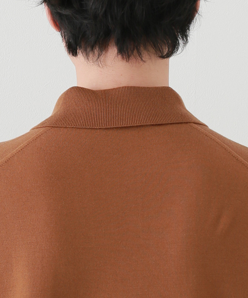Kaptain Sunshine(キャプテン サンシャイン)の「KAPTAIN SUNSHINE made by JHON SMEDLEY 19(ニット/セーター・メンズ・ブラック/キャメル・LARGE/MEDIUM)」の8枚目の写真