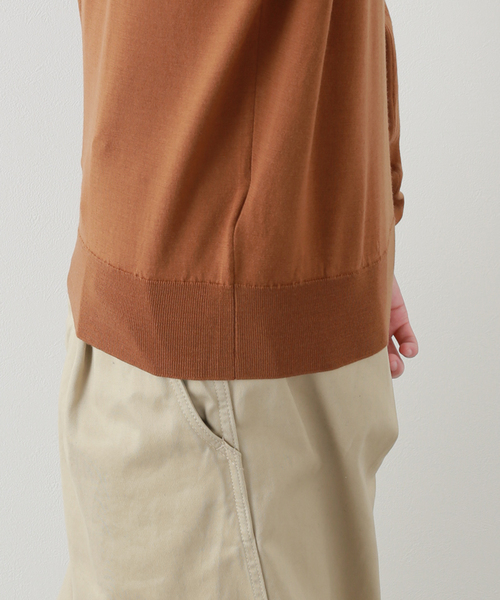 Kaptain Sunshine(キャプテン サンシャイン)の「KAPTAIN SUNSHINE made by JHON SMEDLEY 19(ニット/セーター・メンズ・ブラック/キャメル・LARGE/MEDIUM)」の12枚目の写真