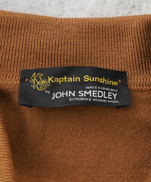 Kaptain Sunshine(キャプテン サンシャイン)の「KAPTAIN SUNSHINE made by JHON SMEDLEY 19(ニット/セーター・メンズ・ブラック/キャメル・LARGE/MEDIUM)」の13枚目の写真