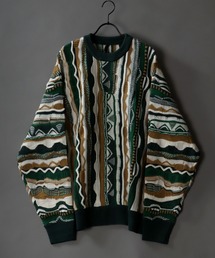 SITRY | 3D Crew neck sweater/3D クルーネック ニット(ニット/セーター)