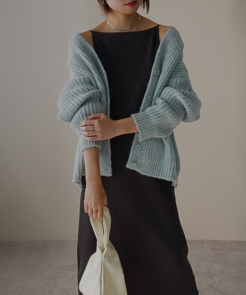 IAMUSE（アイアミューズ）の「バックオープンキャミワンピース S0804【IAMUSE】（ワンピース・レディース・ブラック・FREE）」の11枚目の写真