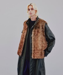 tk.TAKEO KIKUCHI | MATAGIファーベスト(ベスト)